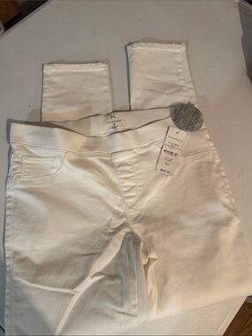 Hannah White Skinny Jeans - Clean Stretch Denim